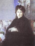 Berthe Morisot Portrait of Edma Pontillon nee Morisot oil painting artist
